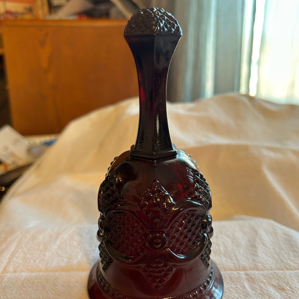 Elegant Dark Red Cape Cod Bell